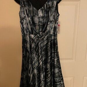 Alex Marie Blue and Silver Night Out Dress